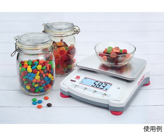 オーハウス コンパクト電子天びん ナビゲーターシリーズNV3202JP 1個 (ご注文単位1個) 【直送品】