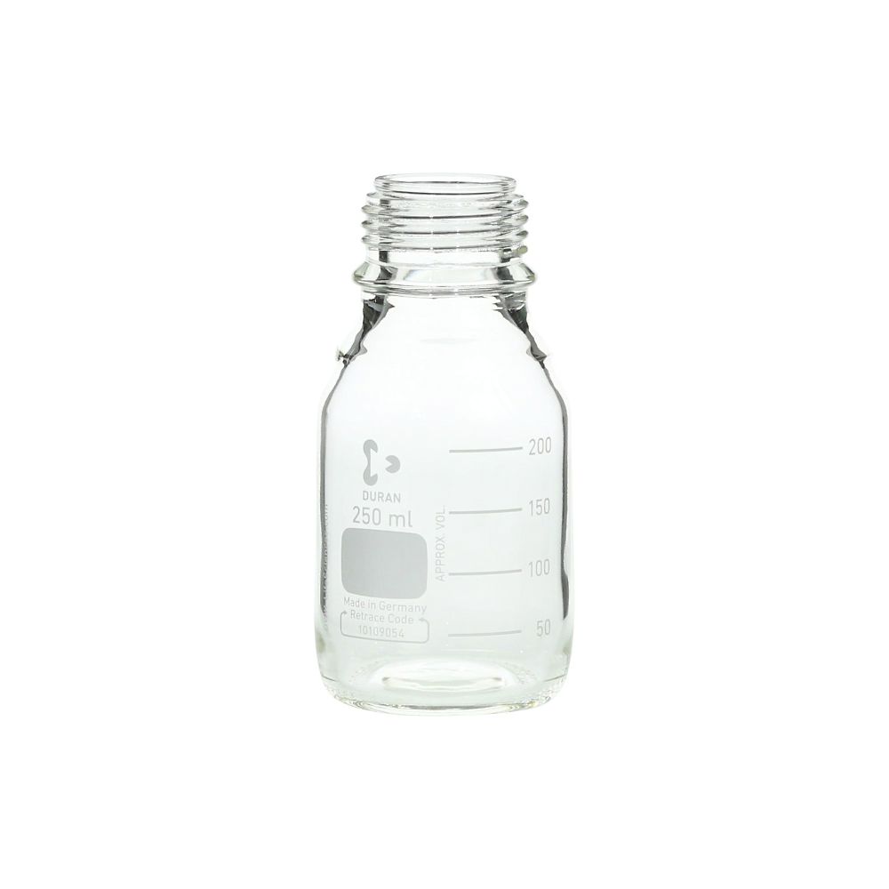 DWK Life Sciences ねじ口びん (メジュームびん) びんのみ 250mL 1箱 (10個入) 017200-2505A 1箱 (ご注文単位1箱) 【直送品】