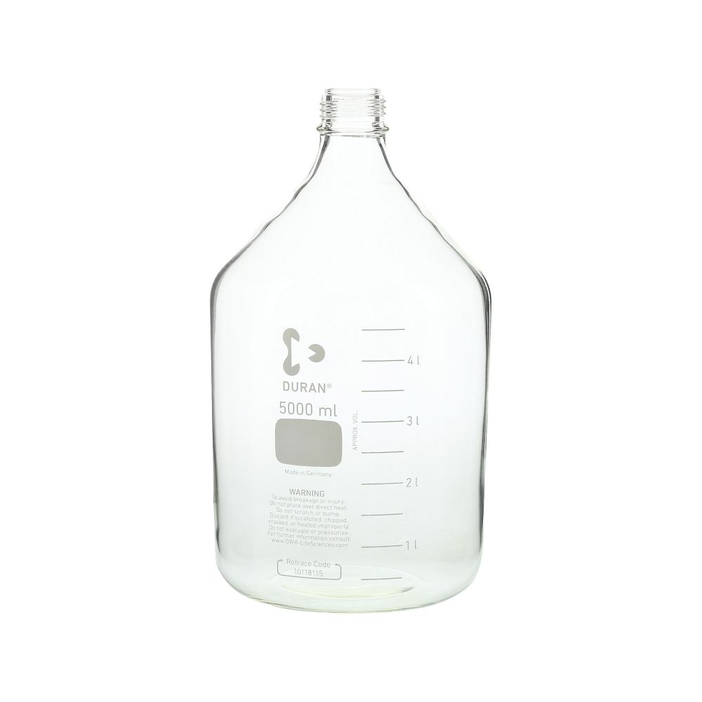 DWK Life Sciences ねじ口びん (メジュームびん) びんのみ 5L017200-50005 1個 (ご注文単位1個) 【直送品】