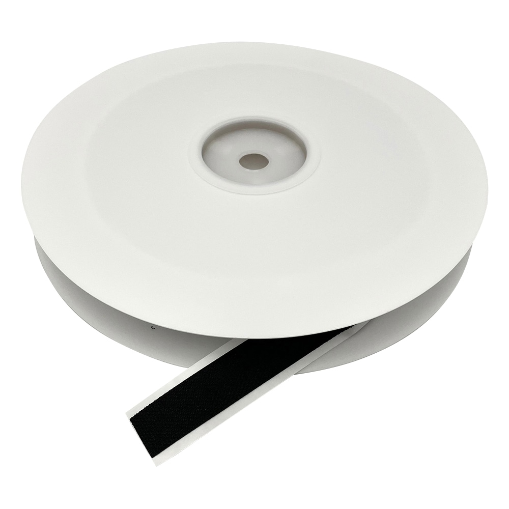 伸和 粘着剤付き強力面ファスナー マジクロボンド (R) 黒 A面 (オス) 1HUCBK2520 1巻 (ご注文単位1巻) 【直送品】