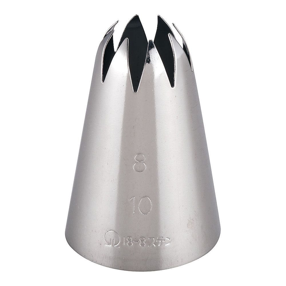 TKG 口金 花8切No.10 1個 (ご注文単位1個) 【直送品】