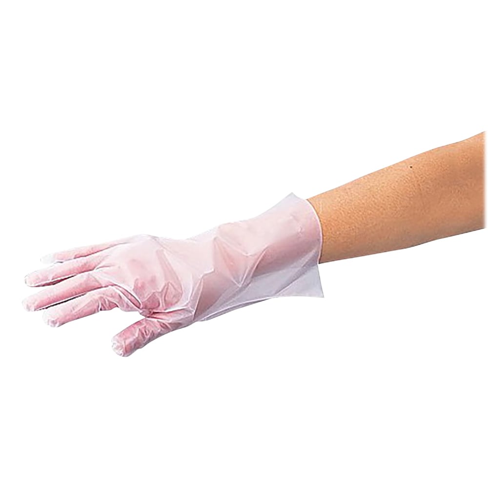 アズワン ラボランサニメント手袋 PE エンボス付 (エコノミー) L 10箱+1箱外エンボス 1箱 (ご注文単位1箱) 【直送品】