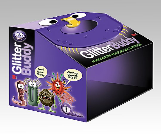 アズワン 手洗い評価キット［グリッターバディ］ 本体セット11-30100 1セット (ご注文単位1セット) 【直送品】