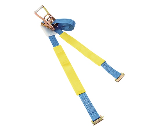 アズワン ラッシングベルト エコノミー レールタイプ 固定側サイズ1m 調整側サイズ7m 1本 (ご注文単位1本) 【直送品】