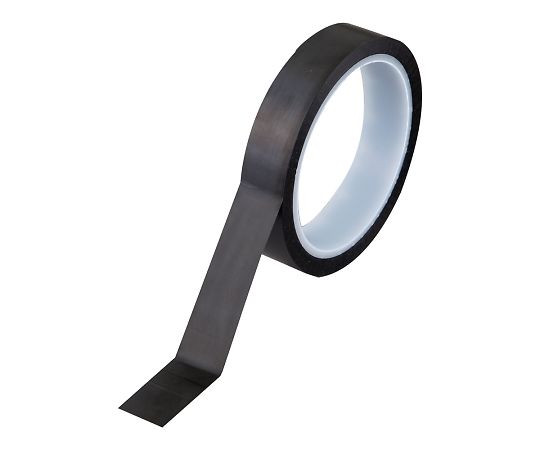 アズワン 黒色ポリイミドテープBK-2535S 1個 (ご注文単位1個) 【直送品】