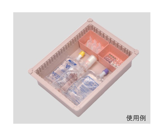 サカセ アンプルケース (W111×D74×H58mm) ピンクAT-8 1個 (ご注文単位1個) 【直送品】