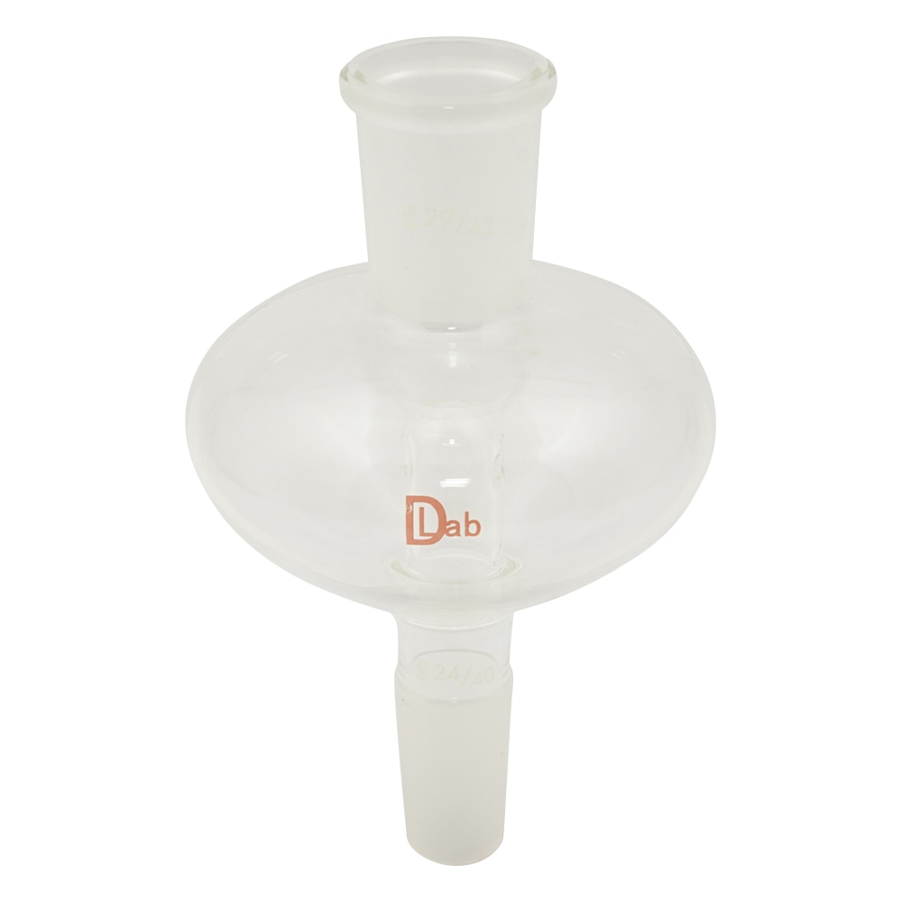 ラブディポット 試料回収型エバポレーター用トラップ球TS24/40 1個 (ご注文単位1個) 【直送品】