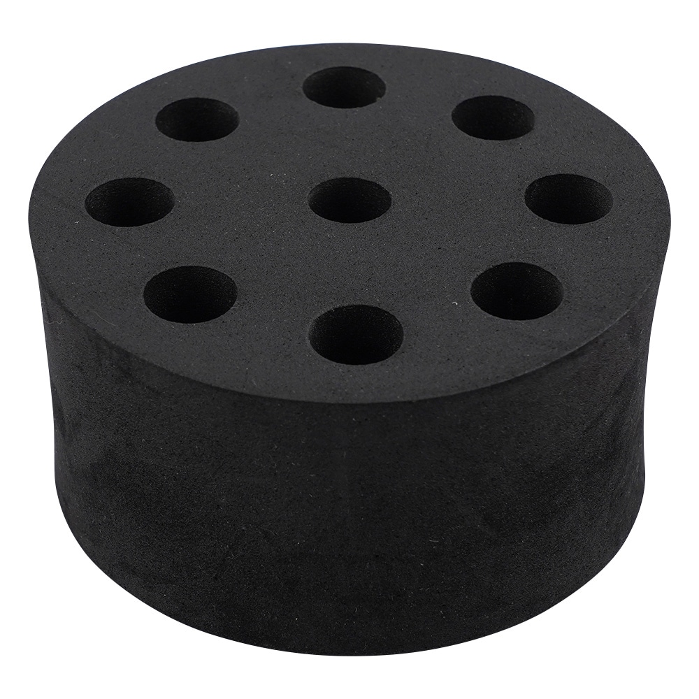 DLAB ボルテックスミキサー MX-S・F共通・マイクロプレートミキサー φ16用チューブアダプター8穴 1個 (ご注文単位1個) 【直送品】