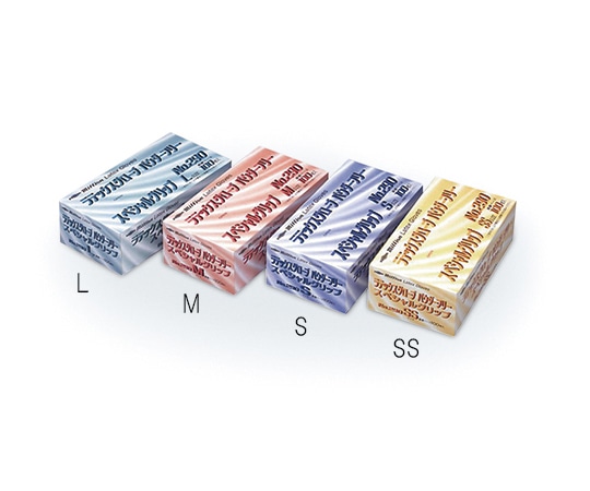 共和 ラテックスグローブ No.290 (粉なし) SS 1ケース (100枚×10箱入) LH-M667-SS 1ケース (ご注文単位1ケース) 【直送品】