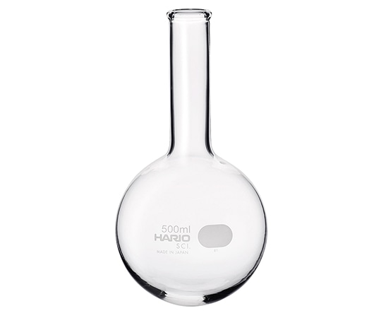 HARIO 丸底フラスコ 500mLMF-500 1個 (ご注文単位1個) 【直送品】