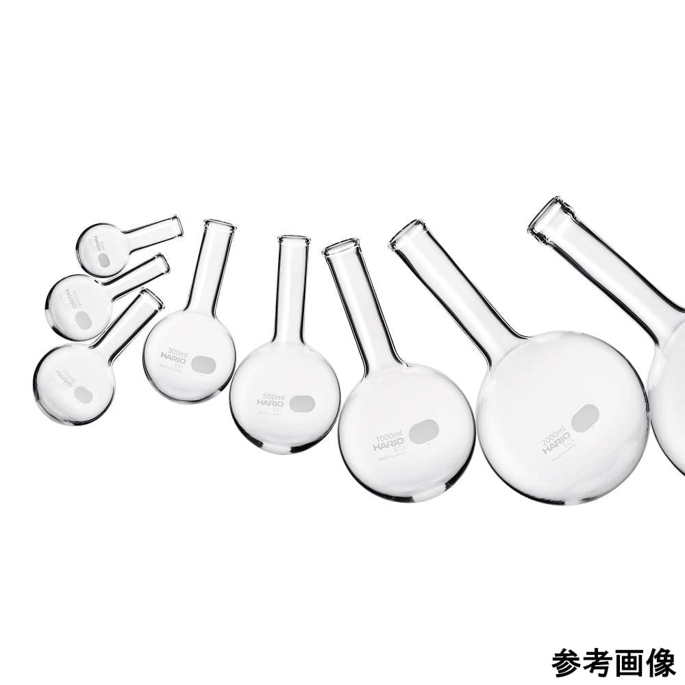 HARIO 丸底フラスコ 3000mLMF-3L 1個 (ご注文単位1個) 【直送品】