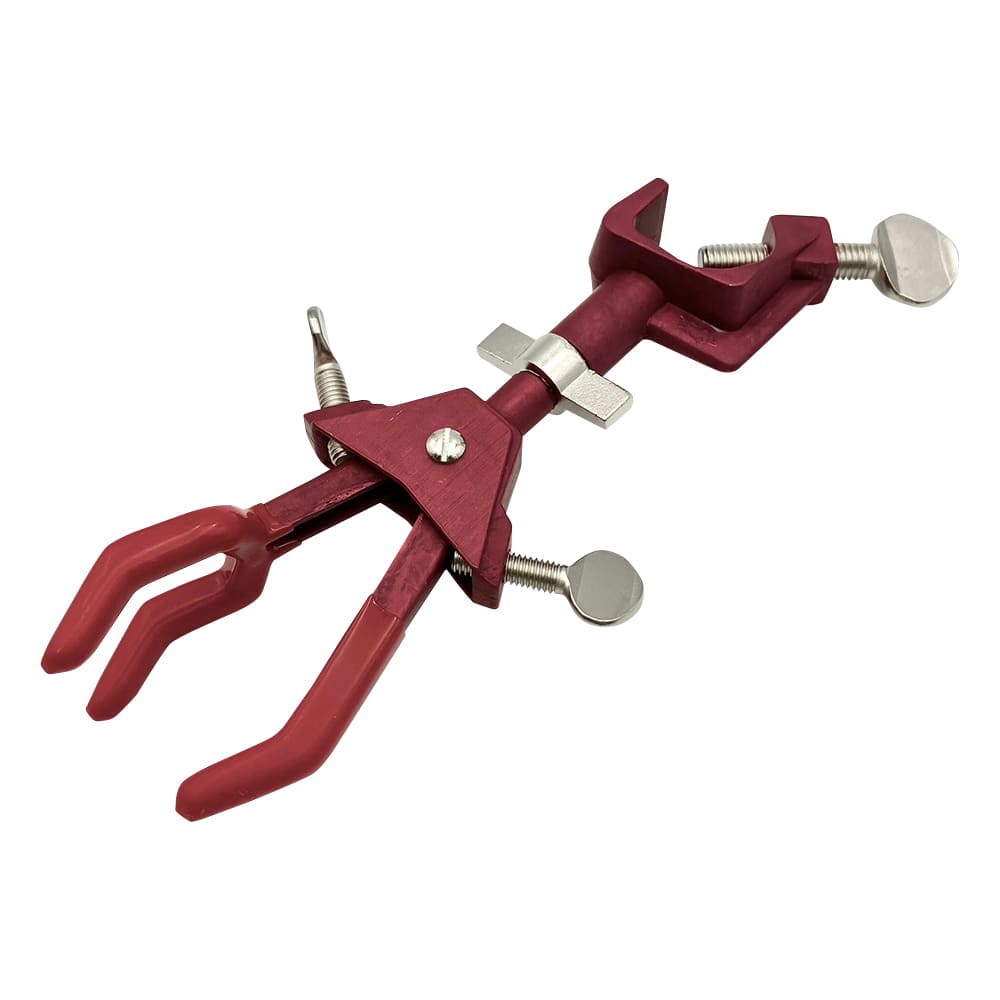 アズワン 両開回転式クランプ ムッフ付 小 SH型 赤小SH型-赤 1個 (ご注文単位1個) 【直送品】