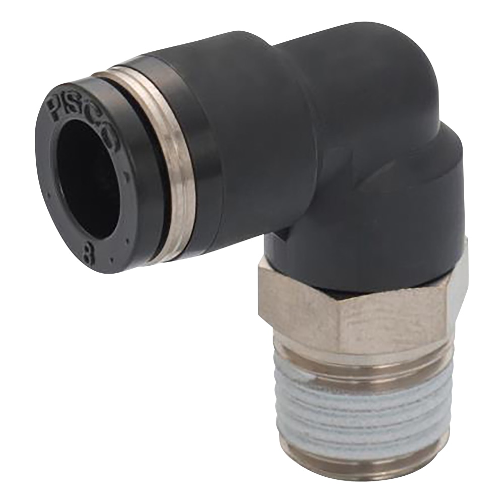 ピスコ チューブフィッティングPL4-M5 1個 (ご注文単位1個) 【直送品】