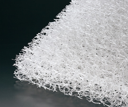 アズワン 洗えるムレない車いすクッション ブルーHD-WBL 1個 (ご注文単位1個) 【直送品】