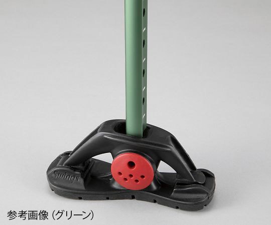 Dynamo 歩きやすいステッキ (ビッグフットタイプ) BigFootCane Black 1本 (ご注文単位1本) 【直送品】