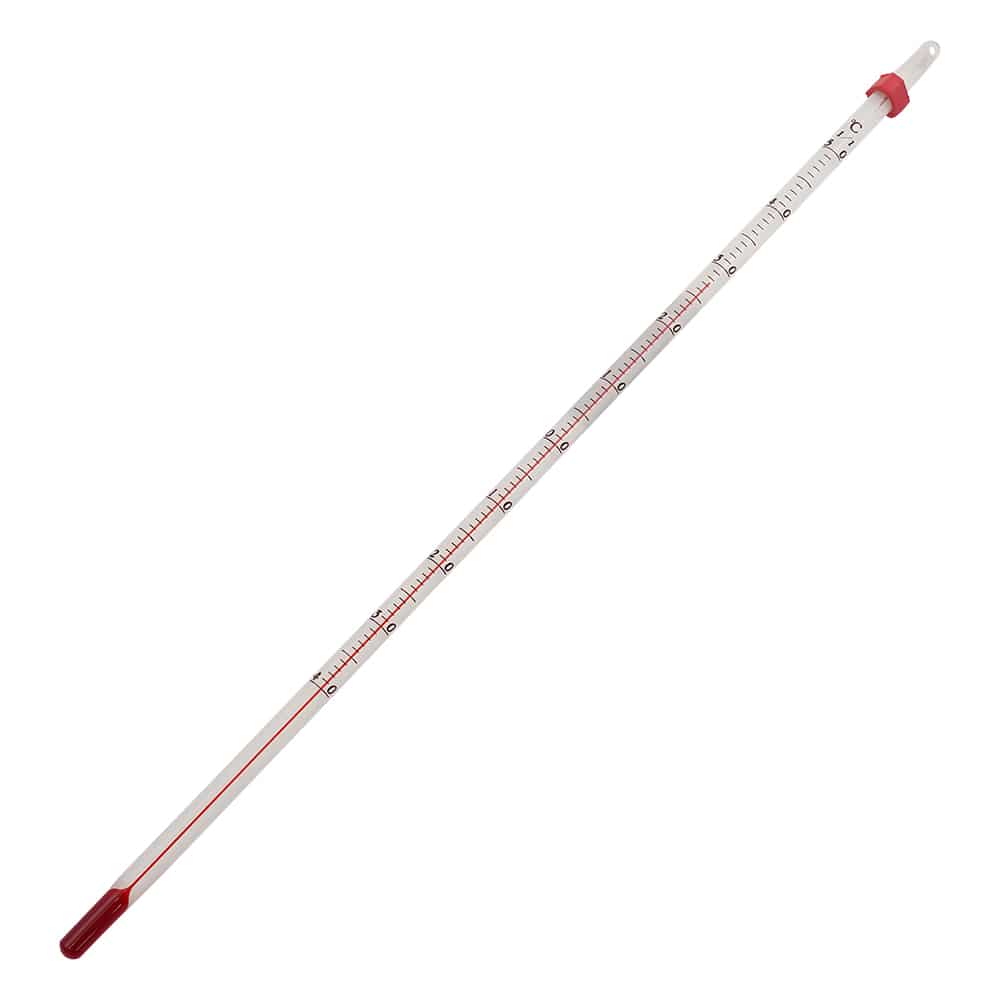 佐藤計量器製作所 赤液棒状温度計 -40～50℃0330-00 1本 (ご注文単位1本) 【直送品】