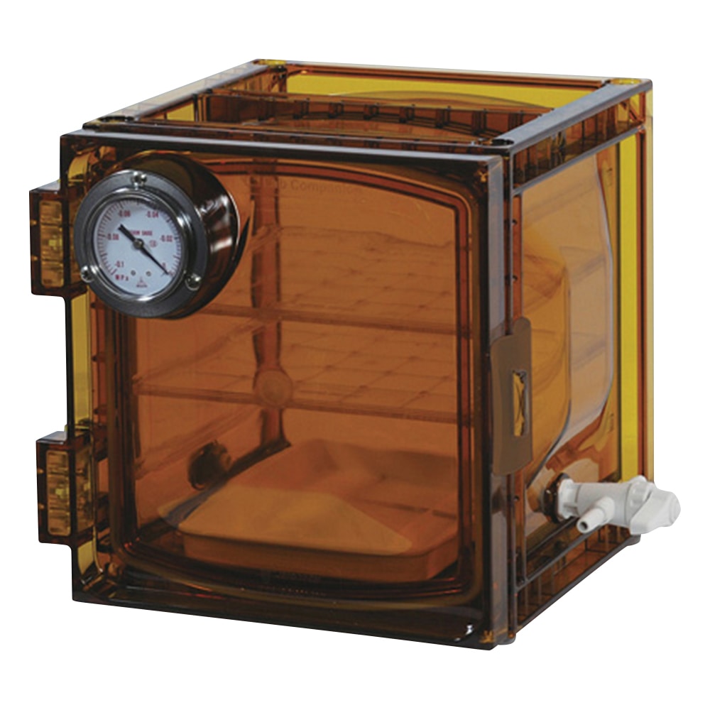 アズワン 真空デシケーター (UVカットタイプ) 322×285×271mmVDC-11U 1台 (ご注文単位1台) 【直送品】