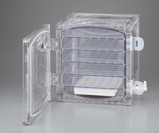 アズワン 真空デシケーター (UVカットタイプ) 419×397×491mmVDC-41U 1台 (ご注文単位1台) 【直送品】