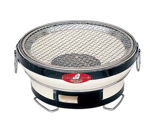 サンタ 炭焼コンロ KT-77 (網受リング付) 8755100 1個 (ご注文単位1個) 【直送品】