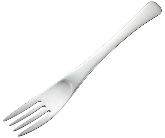 アズワン アルミ デザートフォーク アルマイト シルバー加工 (1個箱) 5248150 1個 (ご注文単位1個) 【直送品】
