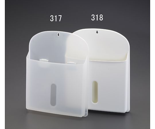 エスコ 333x269x51mm マグネットポケット (クリア) EA762FG-317 1個 (ご注文単位1個) 【直送品】