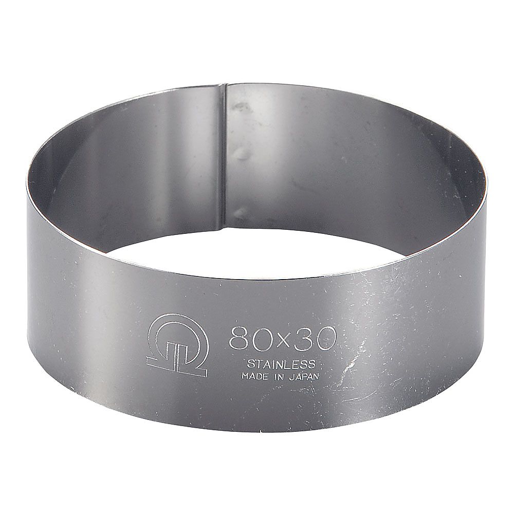 TKG SA18-0セルクルリング丸型 φ80×H30mm 1個 (ご注文単位1個) 【直送品】