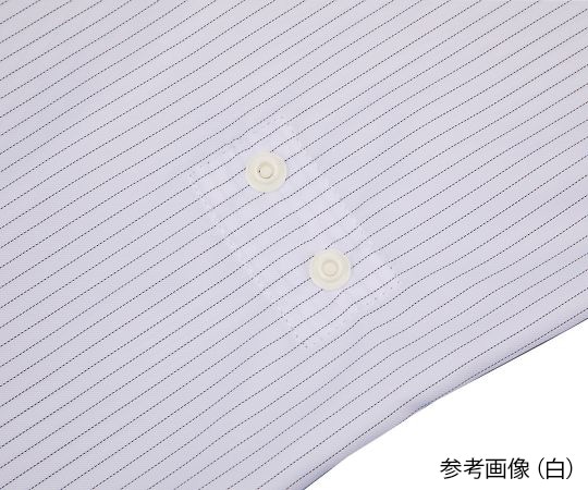 アズワン アズピュアクリーンスーツⅡ (フード別・サイドファスナー型) 青 L 1枚 (ご注文単位1枚) 【直送品】