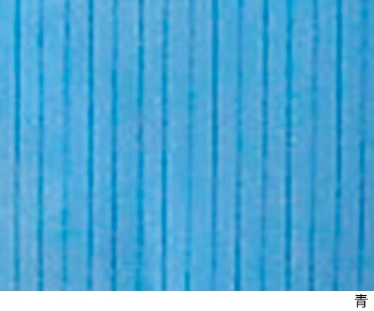 アズワン アズピュアクリーンスーツⅡ (フード別・サイドファスナー型) 青 L 1枚 (ご注文単位1枚) 【直送品】