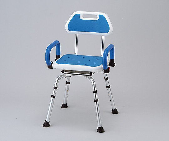 アズワン シャワーいす (回転式) HS4335 1脚 (ご注文単位1脚) 【直送品】