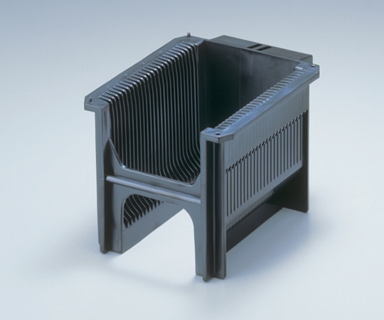 ミライアル ウェハーキャリア (PEEK) 4インチCW-04KE 1個 (ご注文単位1個) 【直送品】