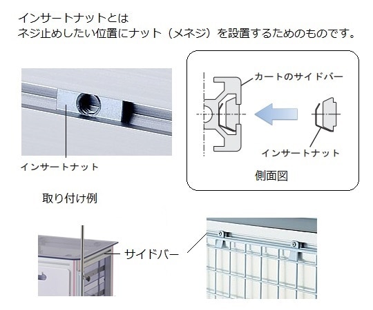 アズワン 与薬カート 40床用 (ピンク) MCG-40P 1台 (ご注文単位1台) 【直送品】