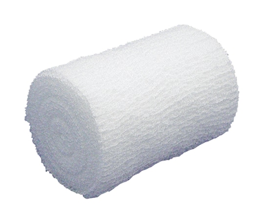 アポロ衛材 カモメタイA (純綿伸縮包帯) 75mm×9m 10巻入A002 1箱 (ご注文単位1箱) 【直送品】