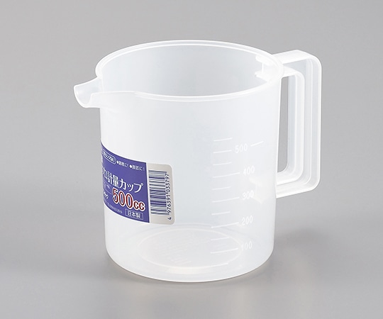 エンテック ポリプロ計量カップ 500cc721A 1個 (ご注文単位1個) 【直送品】