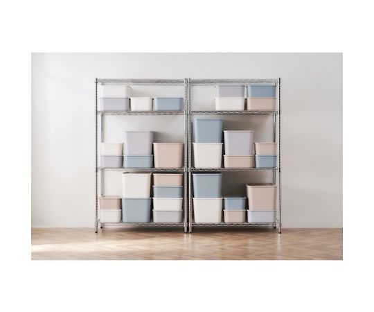 アイリスオーヤマ 288074 フタ付き 積み重ねBOX ホワイトFTB-45D-W 1個 (ご注文単位1個) 【直送品】