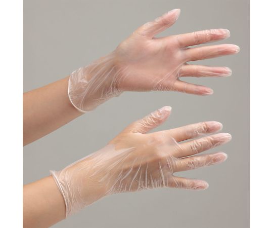 ミドリ安全 塩化ビニール手袋 ベルテプラテ831 S パウダーフリー 100枚入VERTE-831-S 1箱 (ご注文単位1箱) 【直送品】