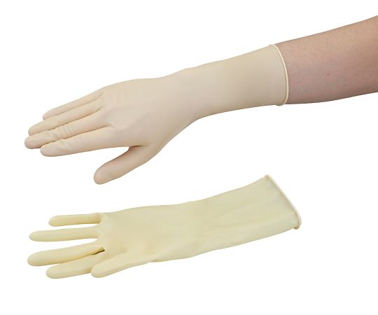 アズワン クラス10ラテックス手袋 (ペアタイプ) L 500双入 1ケース (ご注文単位1ケース) 【直送品】