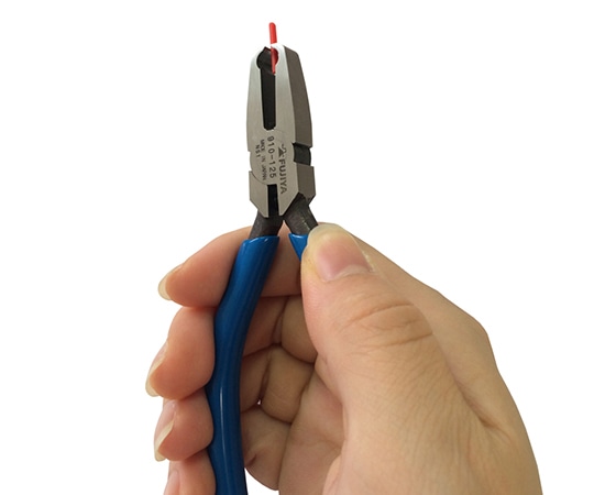 フジ矢 エンドプラスチックニッパ (ストレート刃) 125mm910-125 1個 (ご注文単位1個) 【直送品】