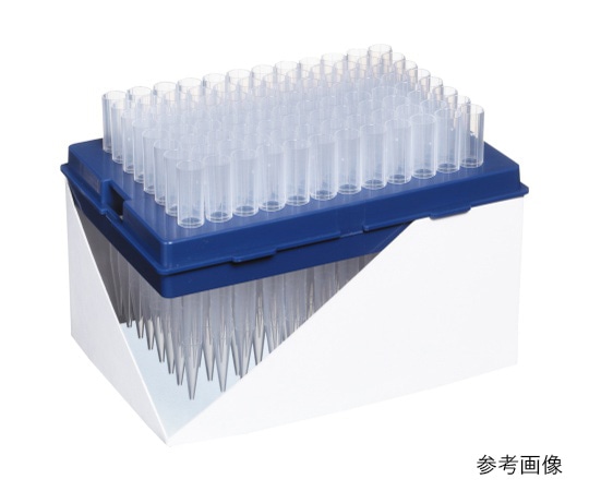 WATSON 1000μL 9mmピッチ目盛付チップ 交換プレート 滅菌 1箱 (96本×10プレート入) 122-806CS 1箱 (ご注文単位1箱) 【直送品】