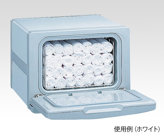 アズワン カラーミニキャビ (6L (おしぼり25～30本収納) /ブラック) HC-6K 1台 (ご注文単位1台) 【直送品】