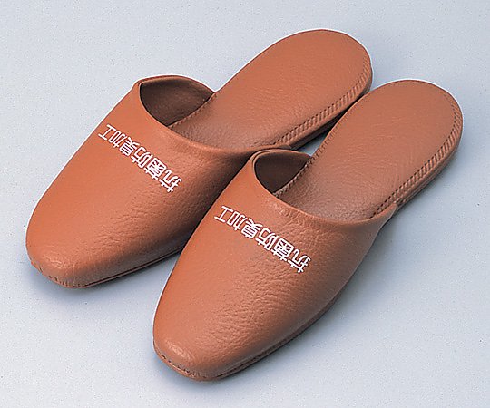 ニッポンスリッパ 抗菌防臭加工スリッパ (茶) 348583 1足 (ご注文単位1足) 【直送品】