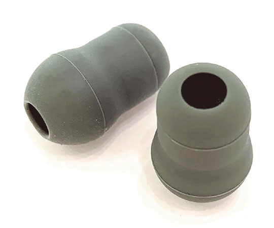 翼工業 エンジェルナーススコープ用 シリコンイヤーチップ グレー 1セット (2個入) 01019987 1セット (ご注文単位1セット) 【直送品】