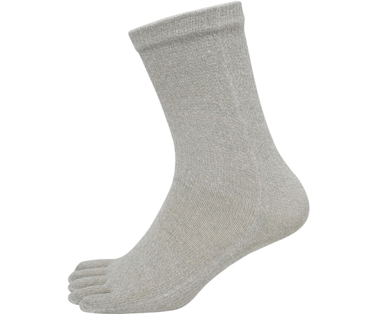 ACE (手袋) 絹さらさら 五本指ソックス 4足組AG245 1組 (ご注文単位1組) 【直送品】