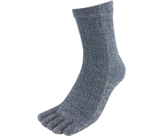 ACE (手袋) 絹さらさら 厚地 五本指ソックス 3足組AG247 1組 (ご注文単位1組) 【直送品】