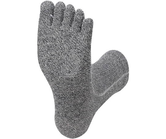 ACE (手袋) 絹さらさら 厚地 五本指ソックス 3足組AG247 1組 (ご注文単位1組) 【直送品】