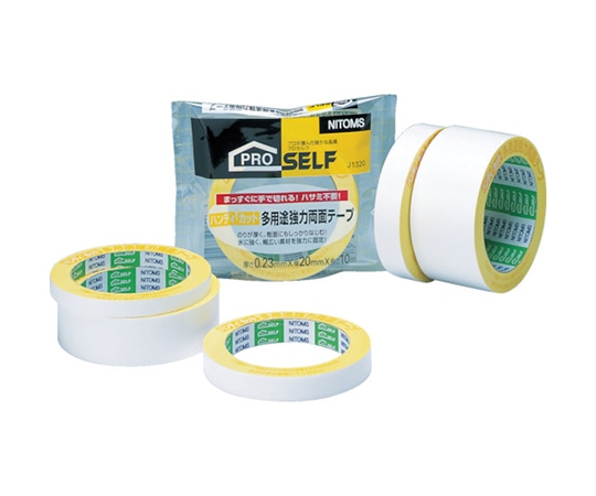 ニトムズ ハンディカット多用途強力両面テープ10J1300 1巻 (ご注文単位1巻) 【直送品】