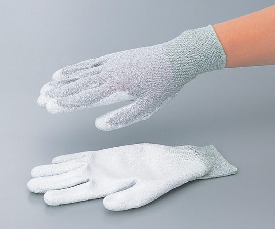 アズワン ダブルフィットPA手袋 導電糸入り SDW-C02 1双 (ご注文単位1双) 【直送品】