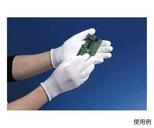 川西工業 ポリウレタン背抜き手袋 10双組 M2994 1パック (ご注文単位1パック) 【直送品】