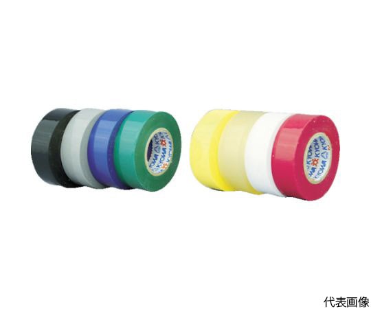 共和 ビニルテープ 19mm×20m 白 10巻入りHF-536-C 1パック (ご注文単位1パック) 【直送品】