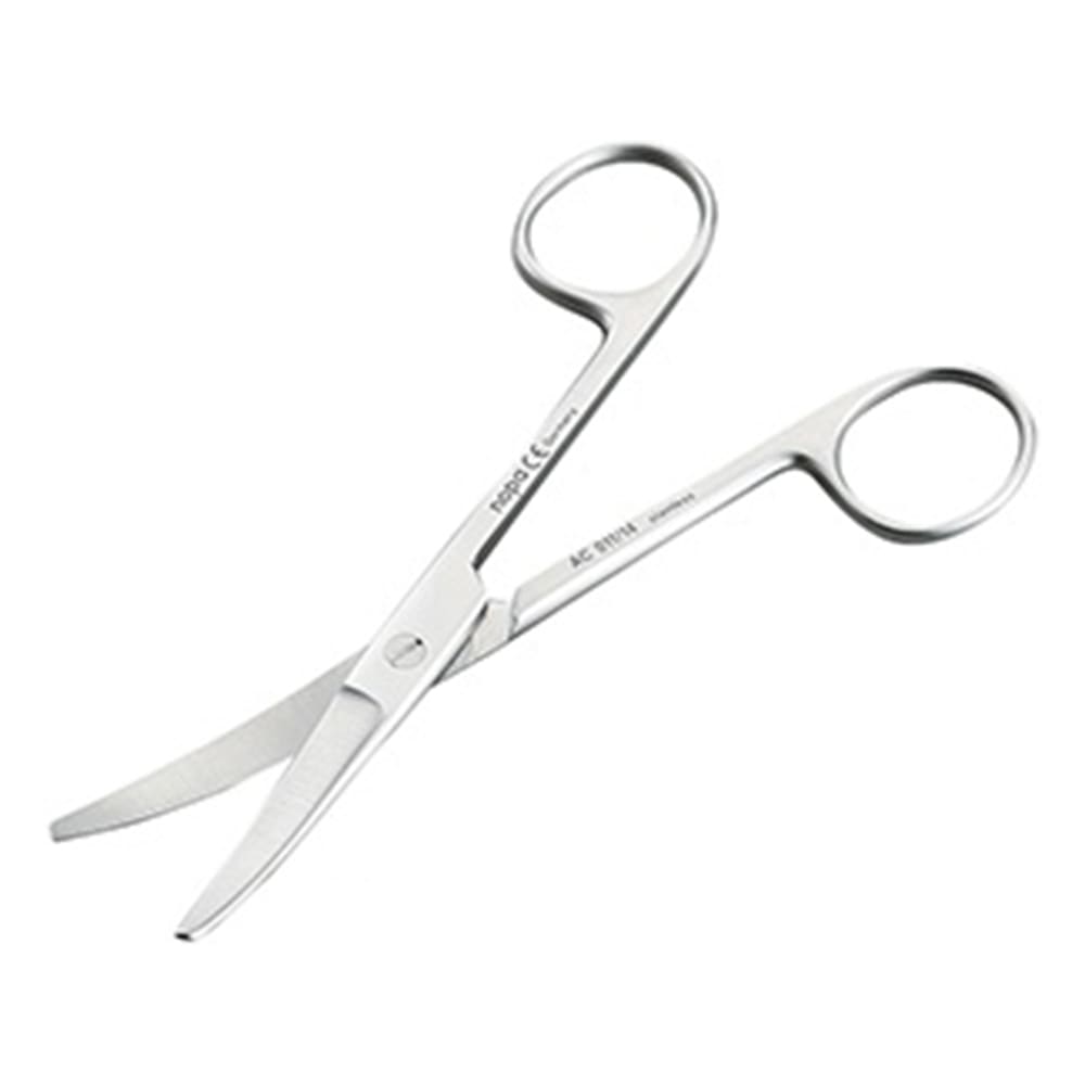 nopa 外科剪刃 両鈍 曲 全長145mmRDSCC145 (AC011/14) 1本 (ご注文単位1本) 【直送品】