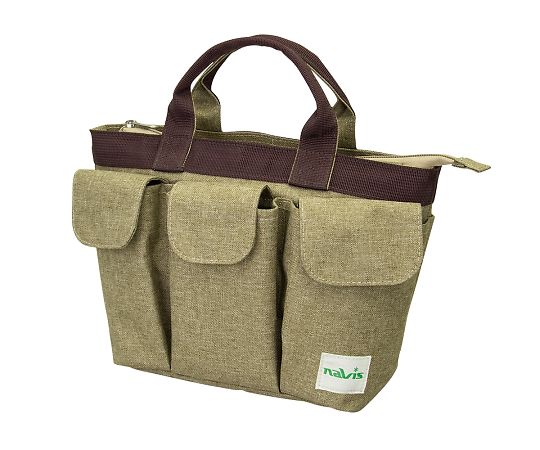 アズワン 手提げバッグ カーキ 1個 (ご注文単位1個) 【直送品】